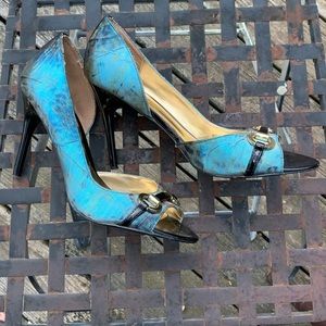 Carlos by Carlos Santana open toe pumps